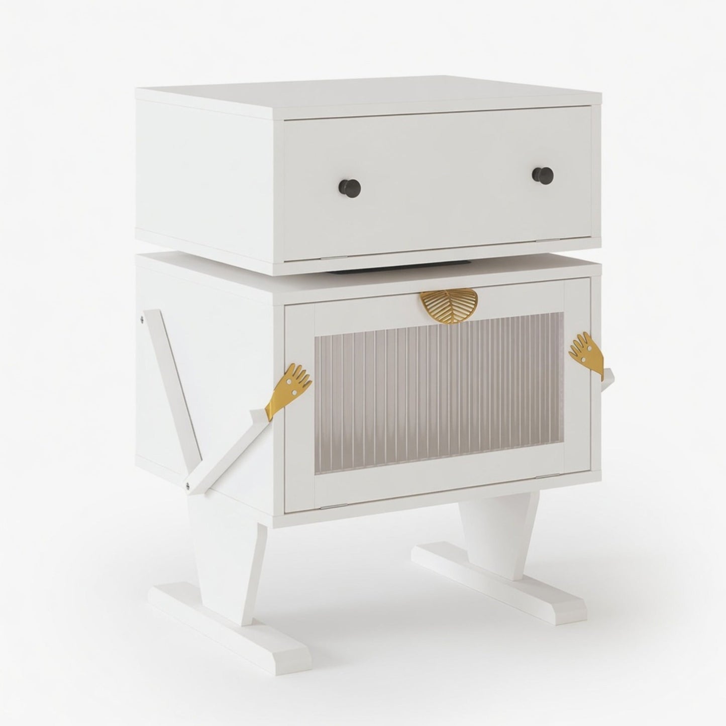20.7" Wide Fun Robot Nightstand