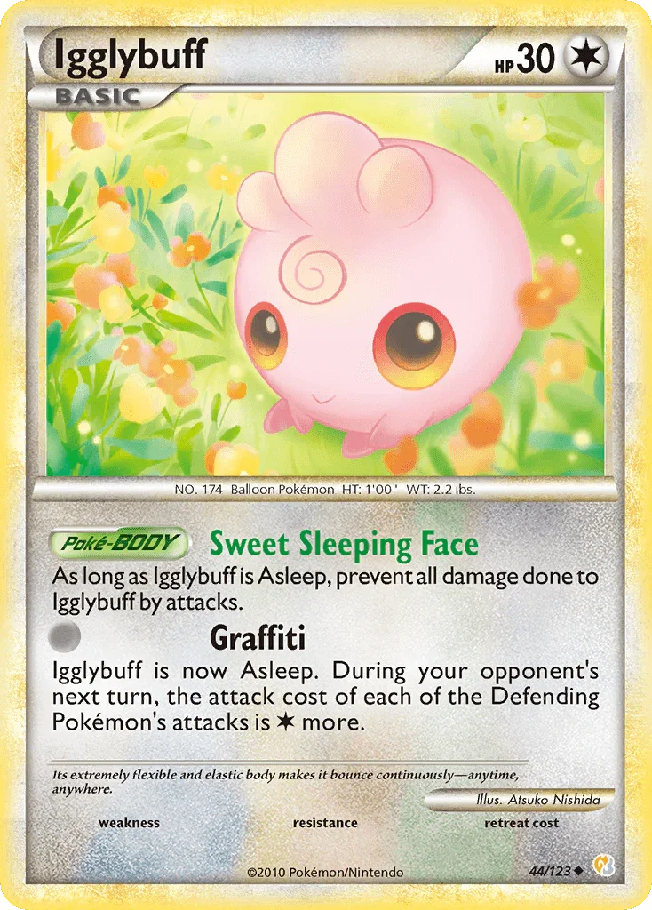 Igglybuff (44/123) [HeartGold & SoulSilver: Base Set]