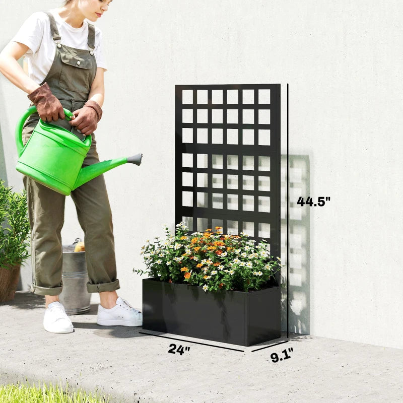 Planter Box with Trellis