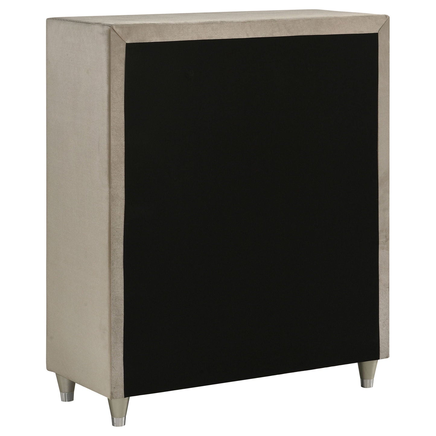 Antonella 5-drawer Bedroom Chest Ivory and Camel