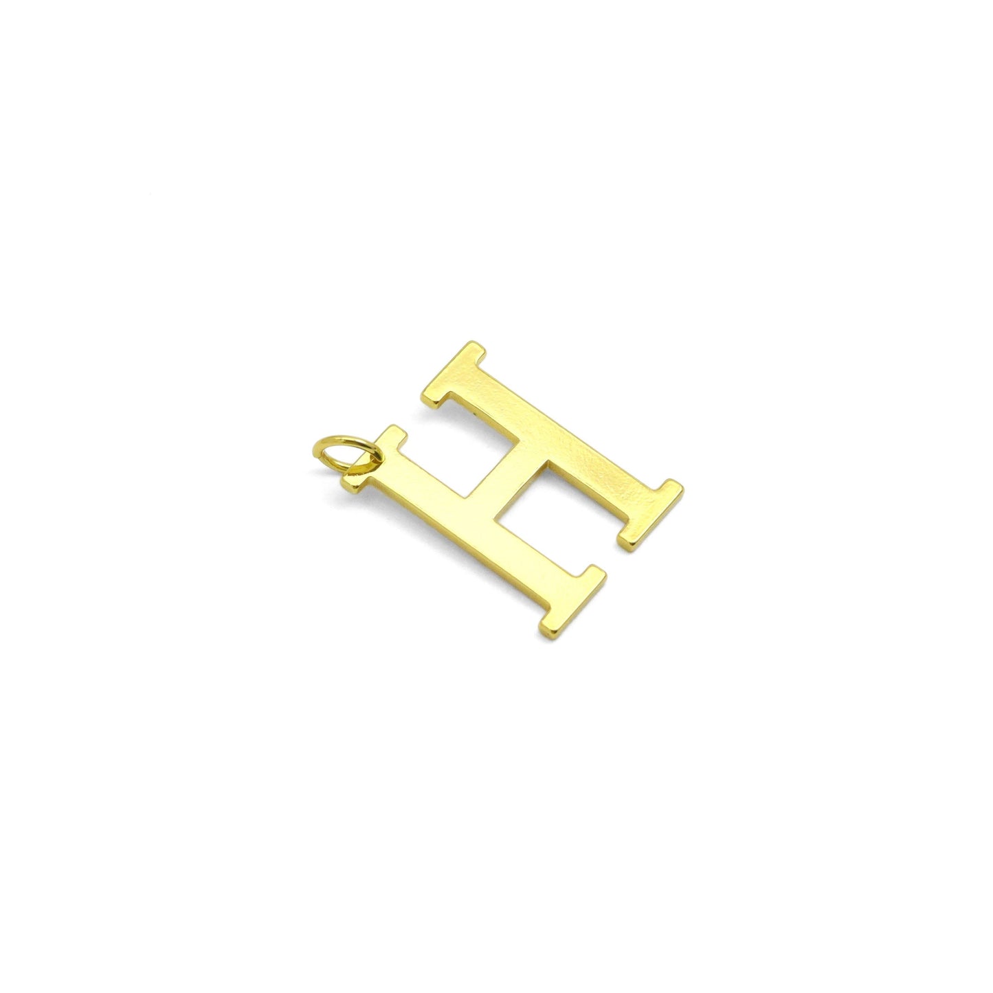 Large Plain Initial Alphabet Letter Charm, SKU#A219