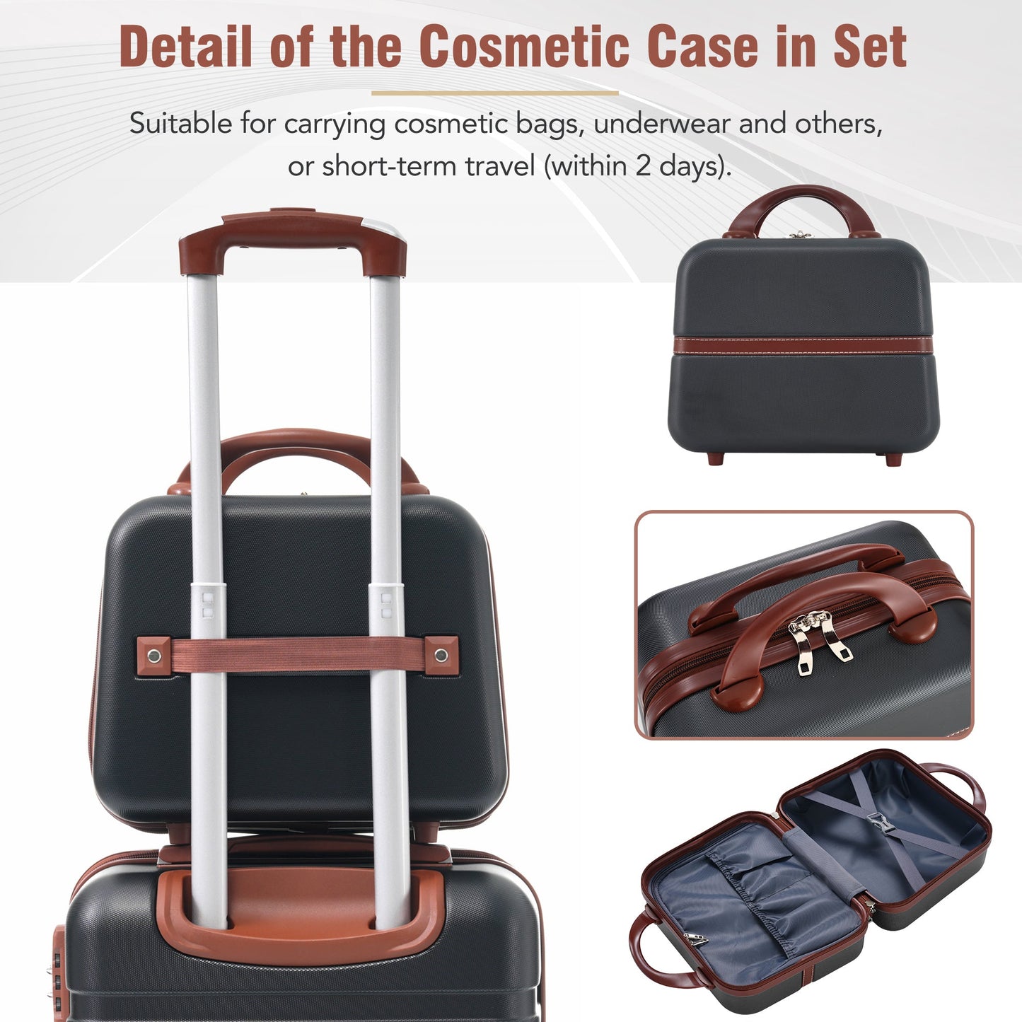 Hardshell Luggage Sets - 4 Pieces with TSA Lock