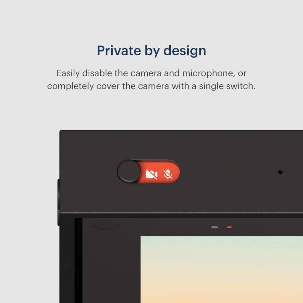Facebook Portal Écran tactile 10 po pour appels vidéo intelligents avec Alexa – Noir