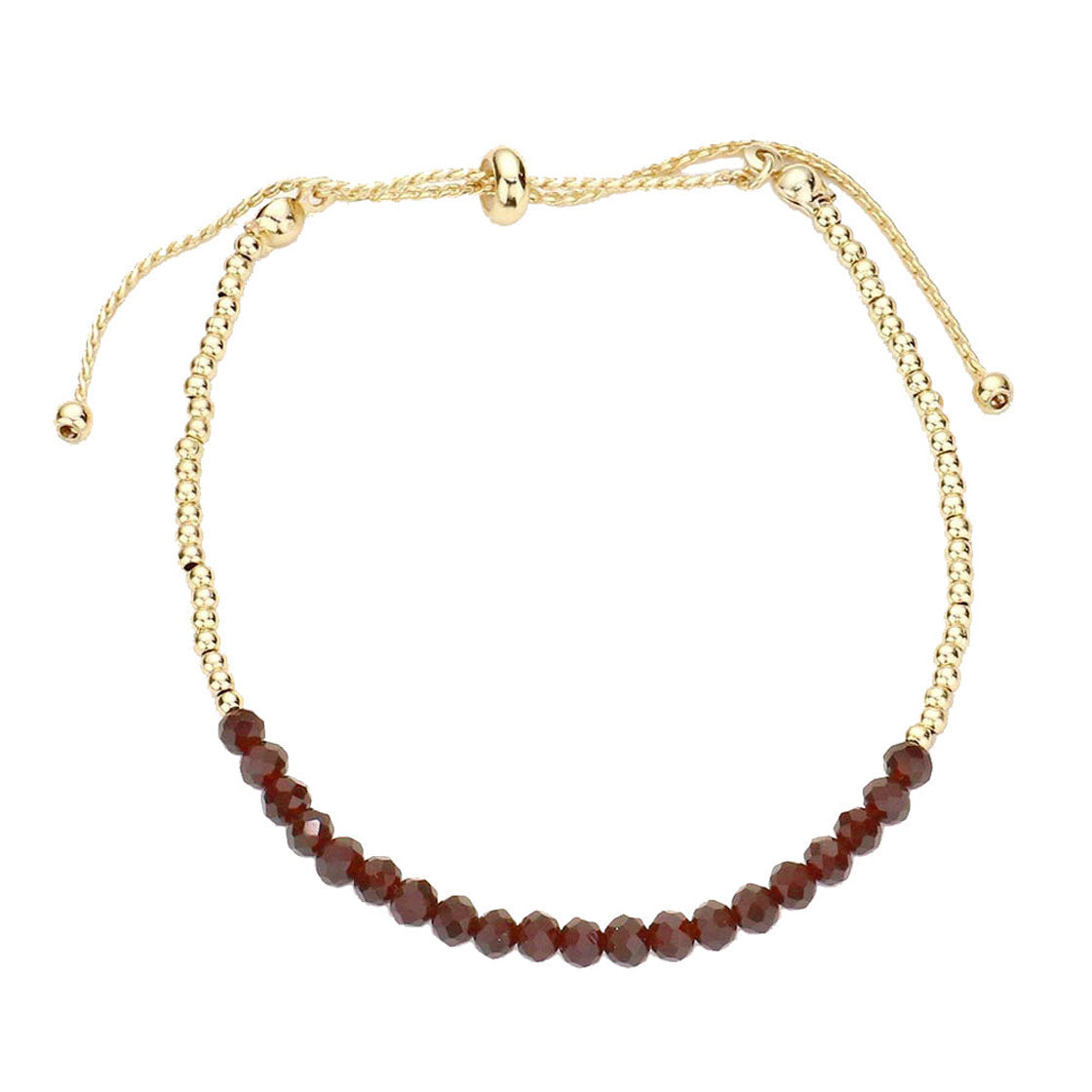 Faceted Beaded Bracelet