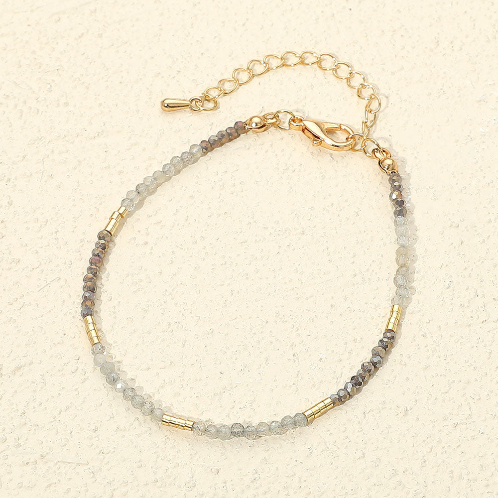 Faceted Beaded Bracelet