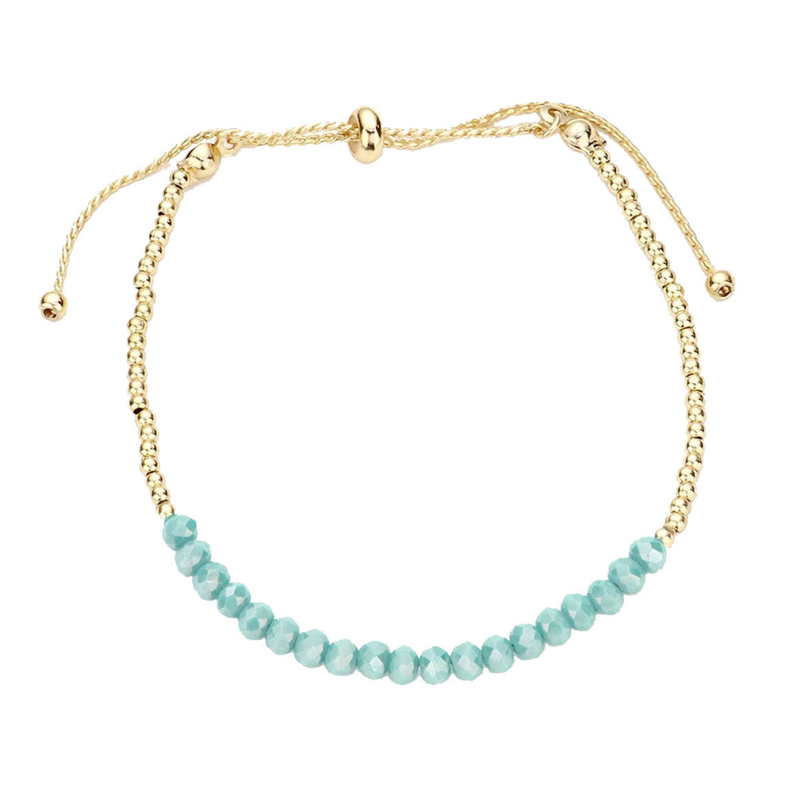 Faceted Beaded Bracelet