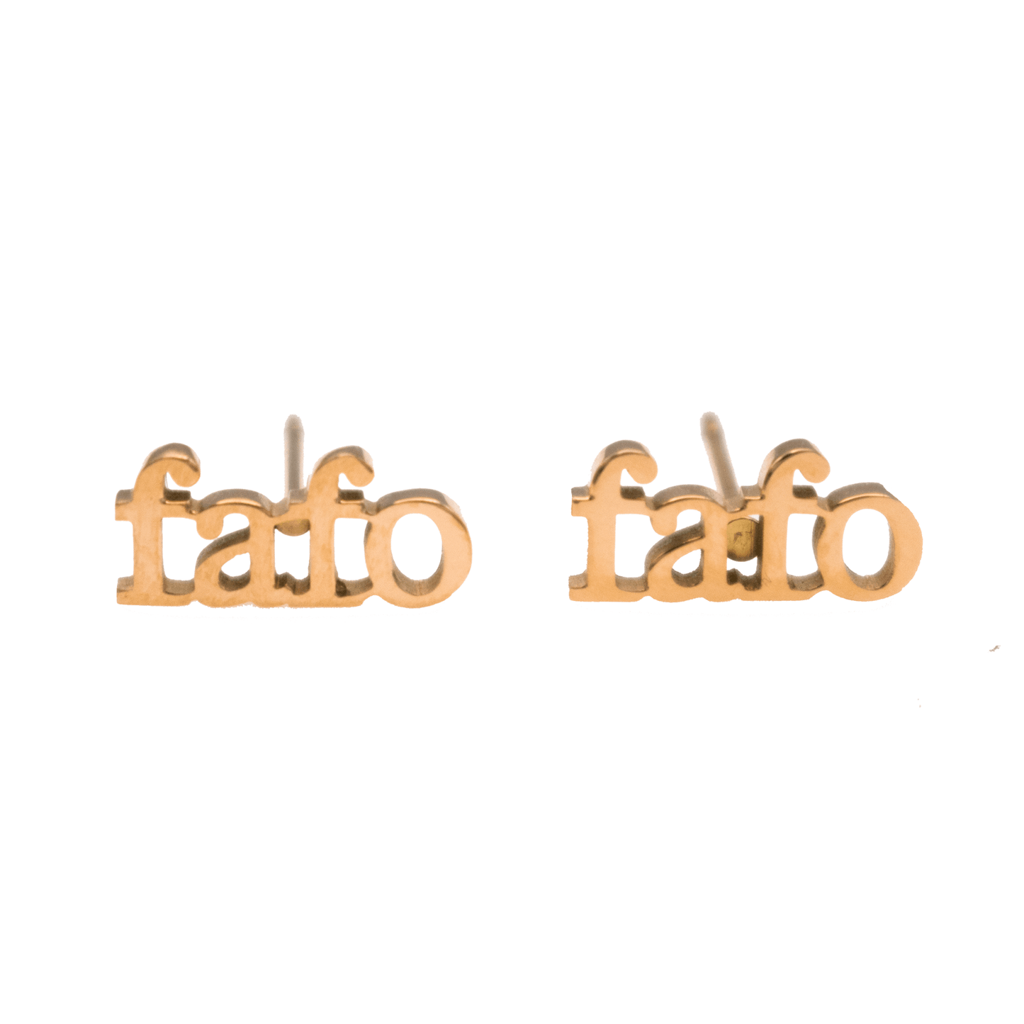 FAFO Acronym Earring Set