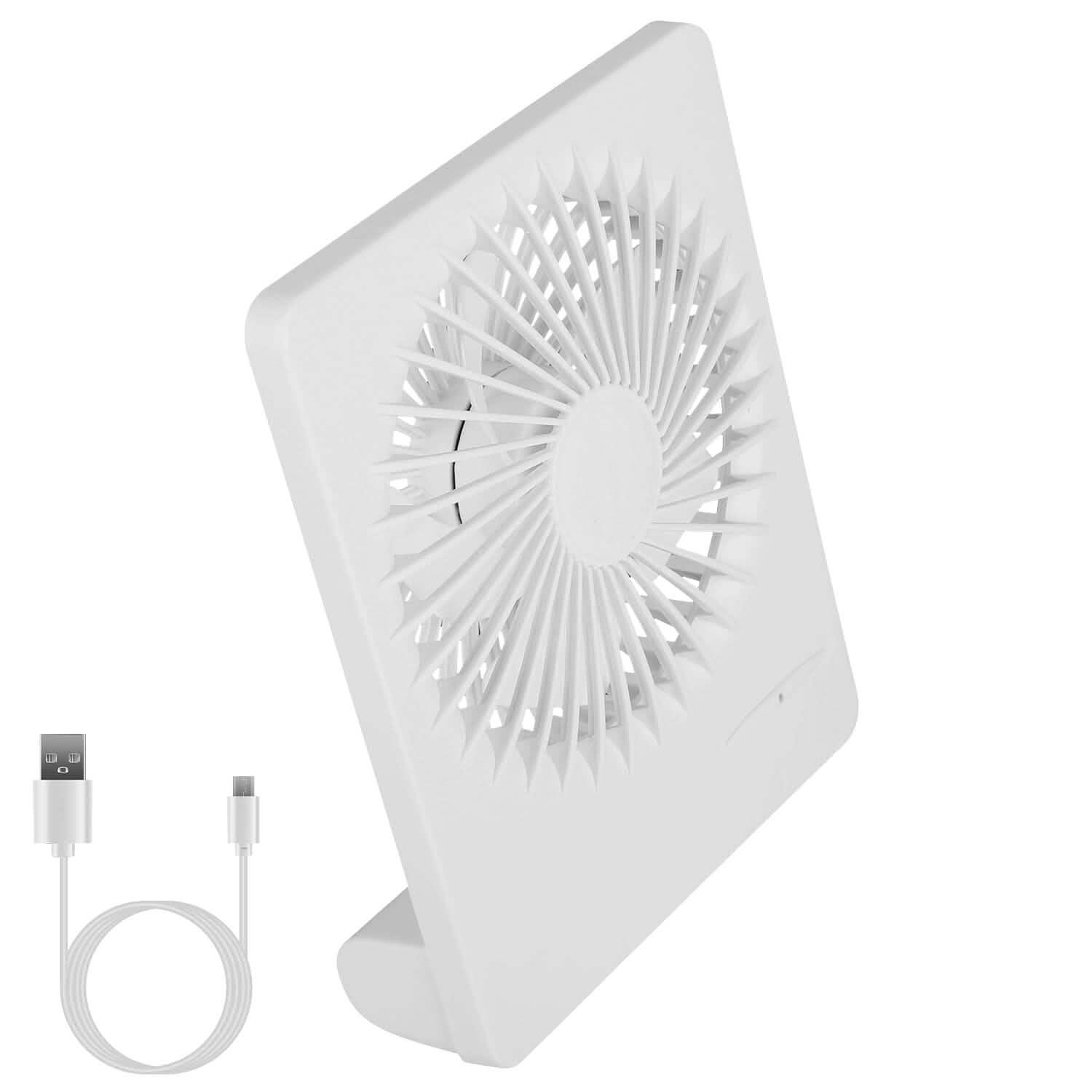 Fan USB Rechargeable Table Portable Desk Cooling Fan