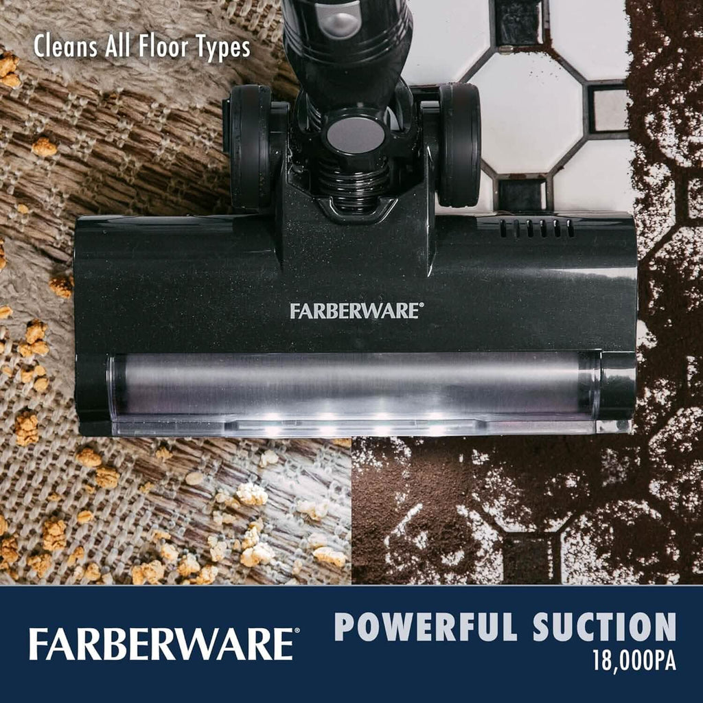 Farberware クラシックスティック掃除機 ハンドヘルド掃除機に変換可能