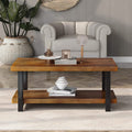 Table basse de salon de style champêtre