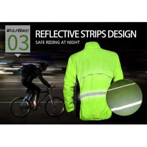 Imperméable de vélo respirant style Tour de France