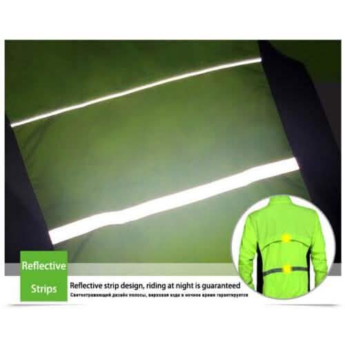 Imperméable de vélo respirant style Tour de France