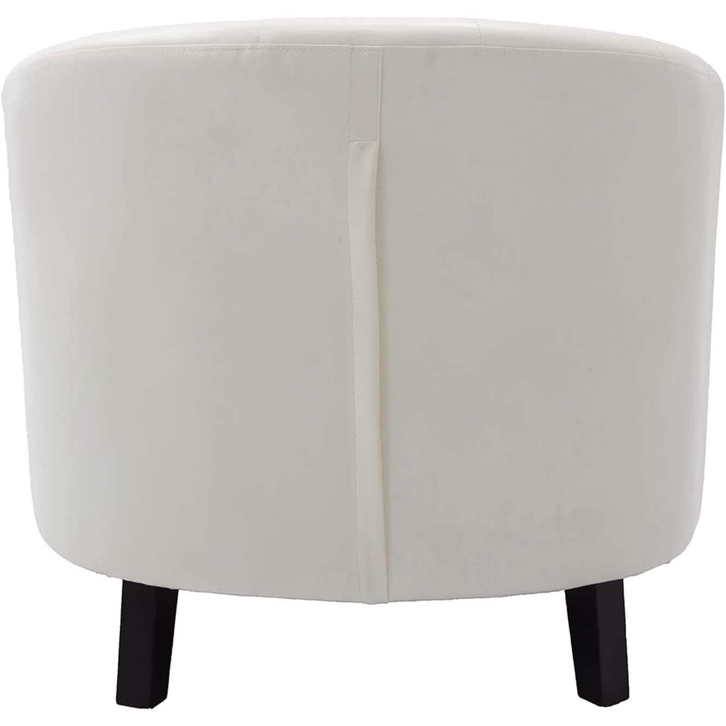 Fauteuil Club en Similicuir Fauteuil Baquet Fauteuil Tub Rembourré