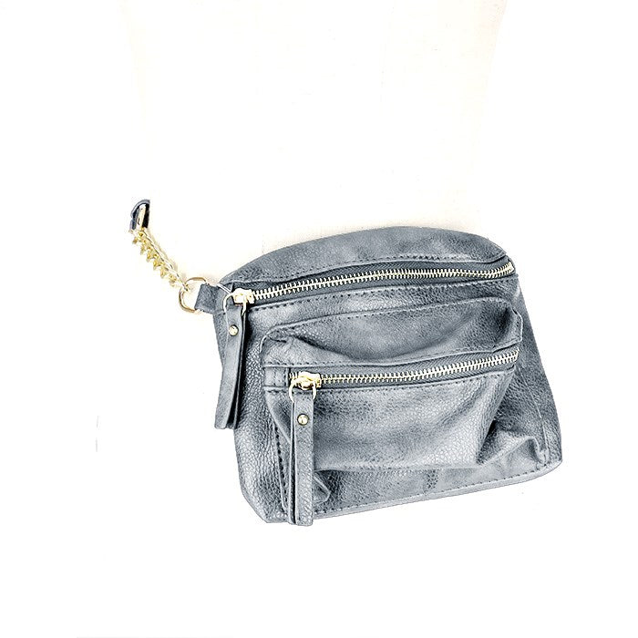 Faux Leather Crossbody / Fanny Pack / Belt Bag