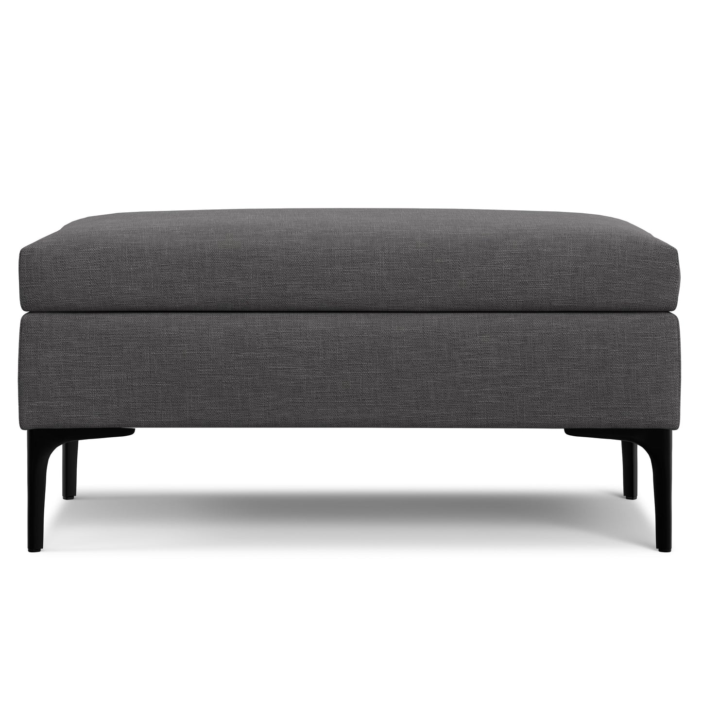 Rebecca 36 Inch Wide Rectangular Coffee Table Storage Ottoman