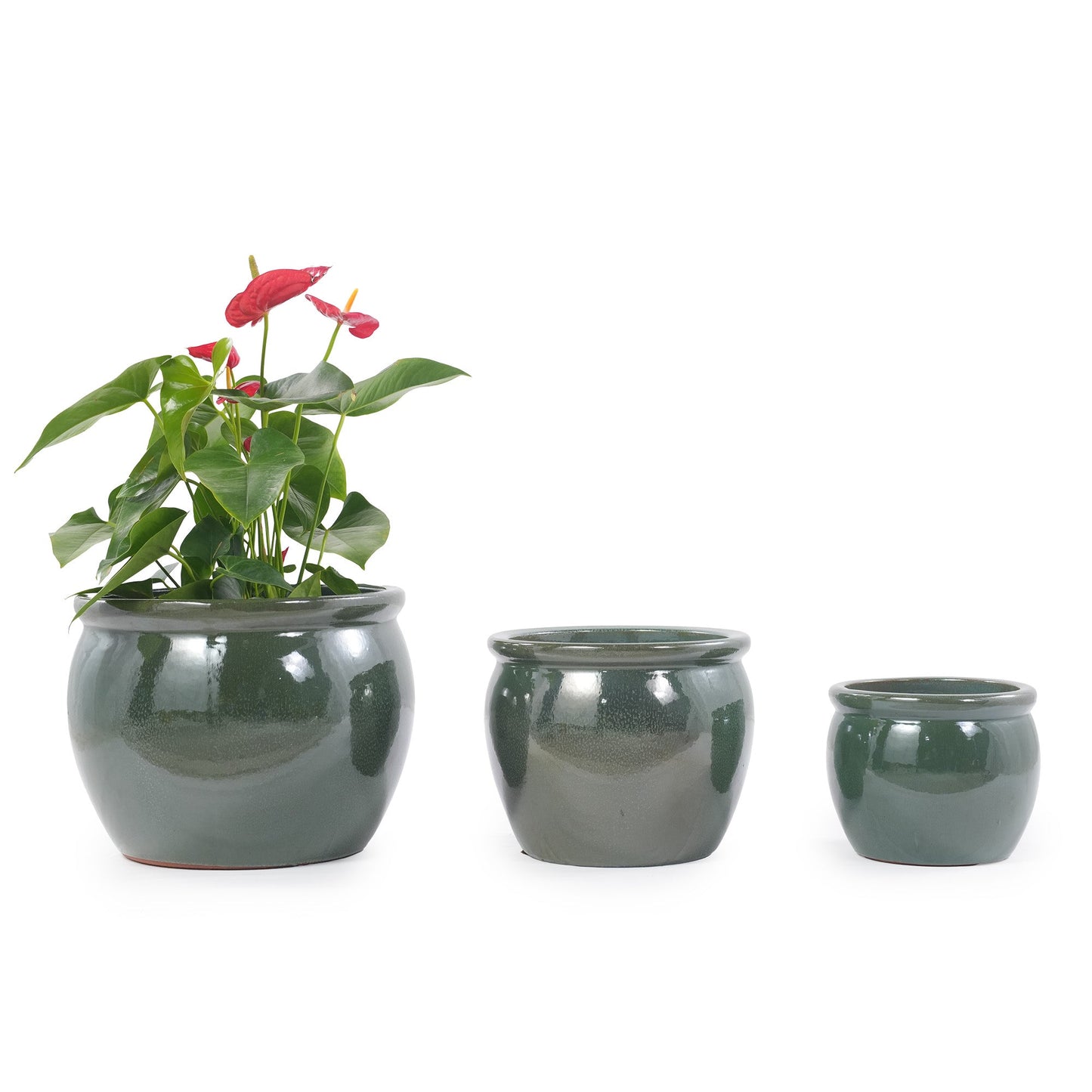 Handmade Dark Garden Pot