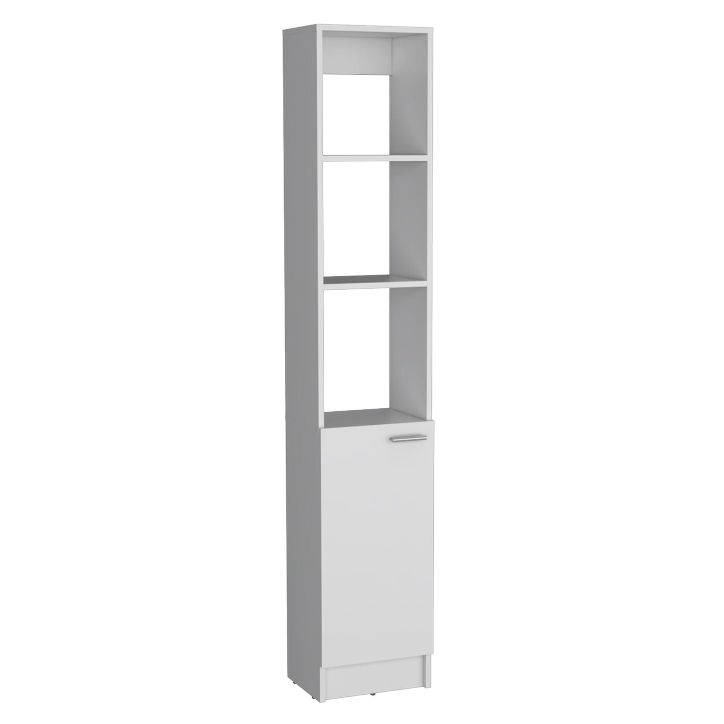 Linen Cabinet, 1 Door, 6 Shelves