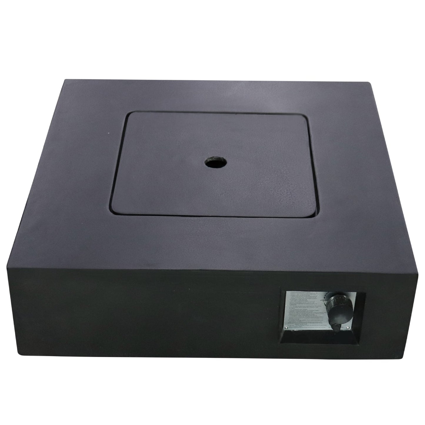 Fiber Reinforced Concrete Propane Gas Fire Pit Table