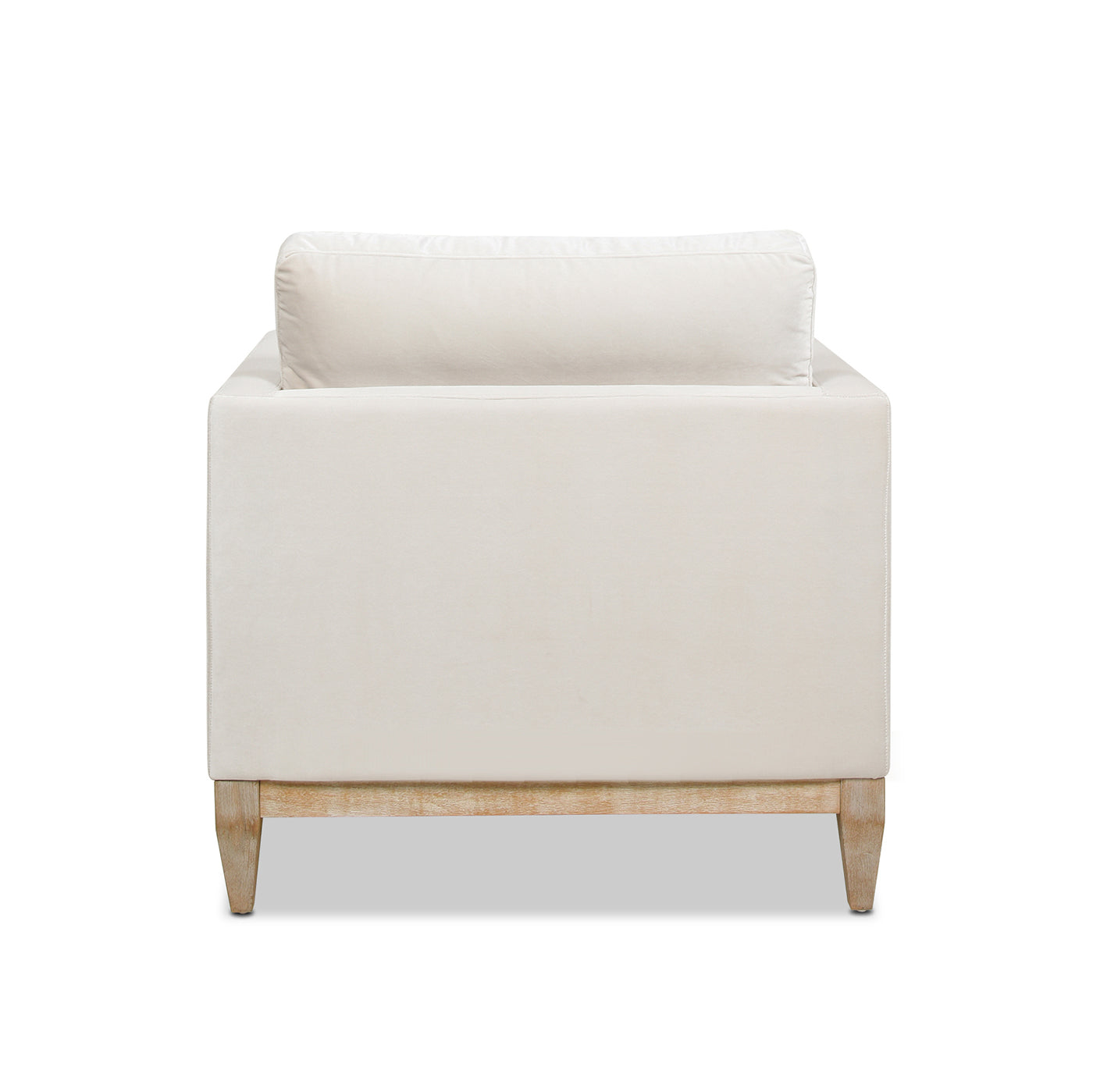 Knox 36" Modern Farmhouse Arm Chair in French Velvet