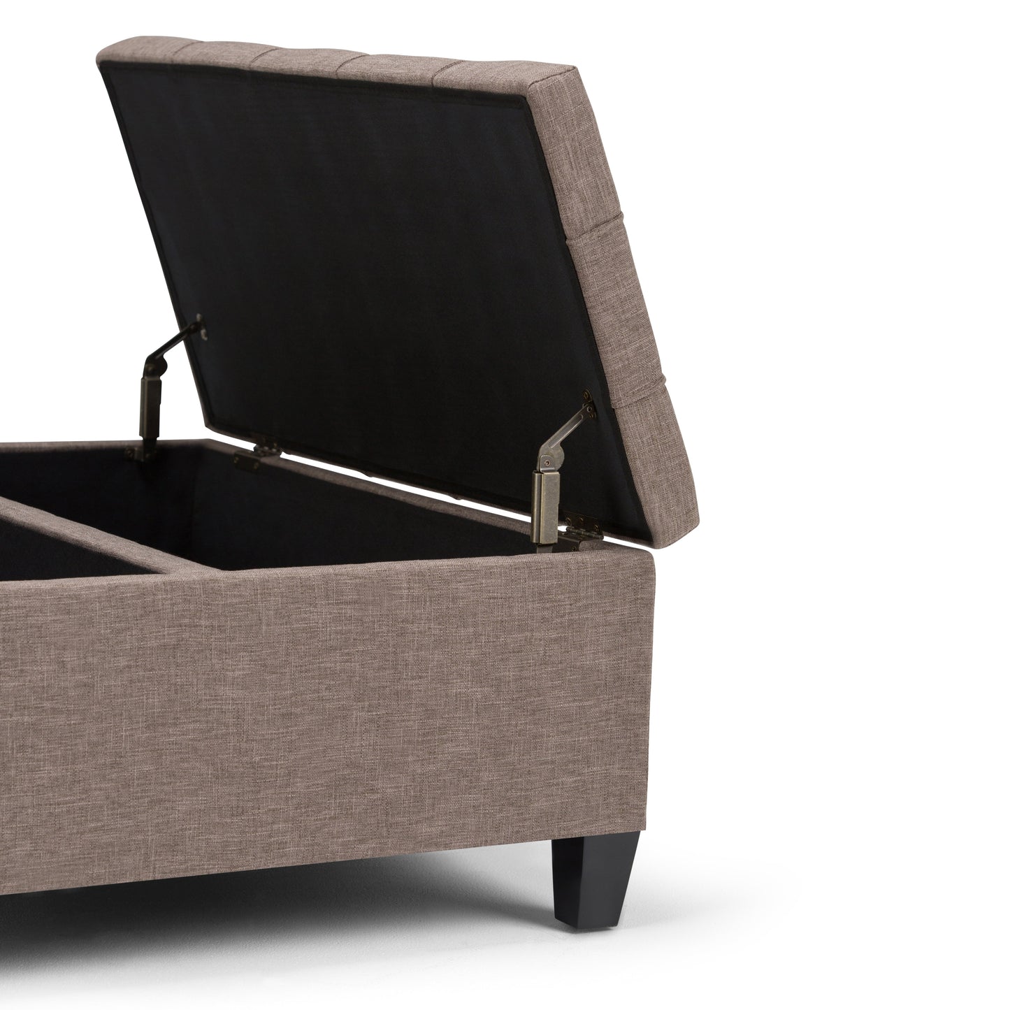 Harrison Coffee Table Storage Ottoman - Fawn