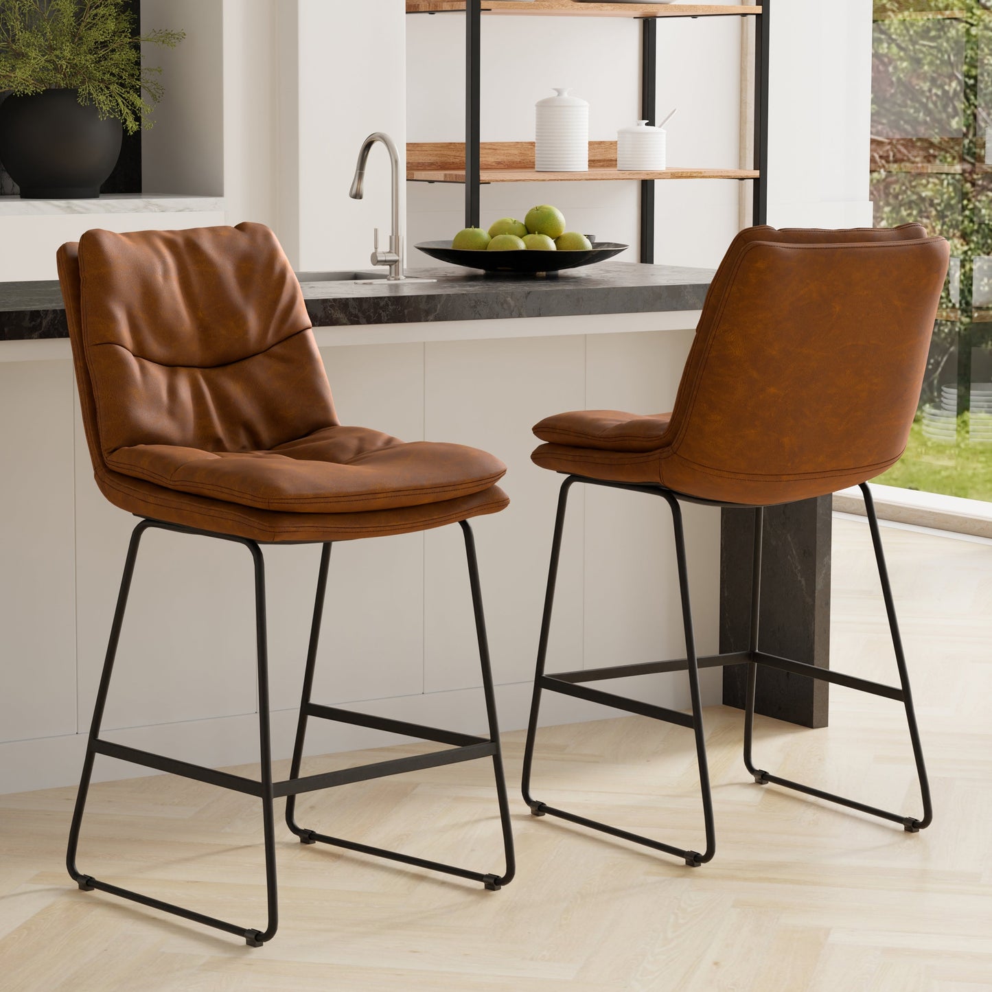 Danika Counter Height Stool (Set of 2)