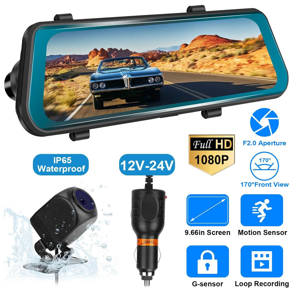 FHD 1080P Car DVR Dash Camera with G-Sensor