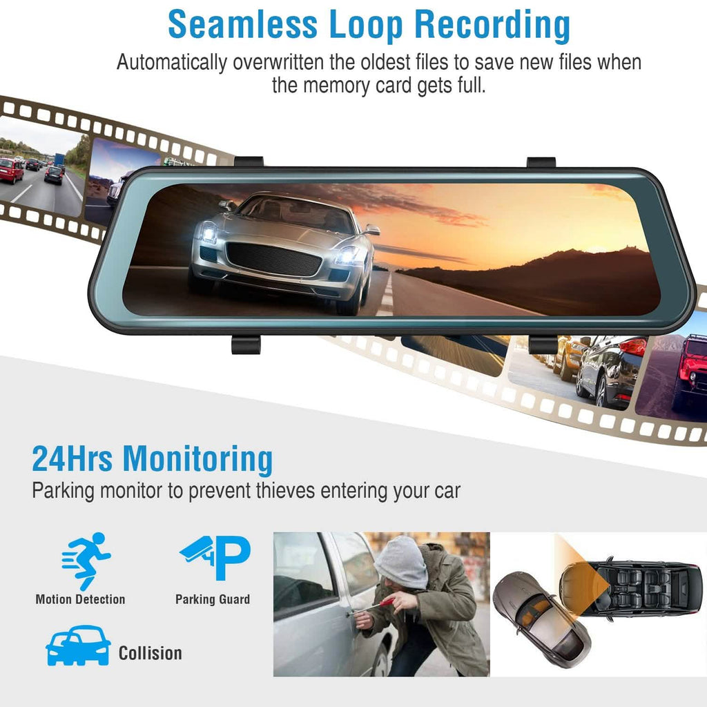 FHD 1080P Car DVR Dash Camera with G-Sensor