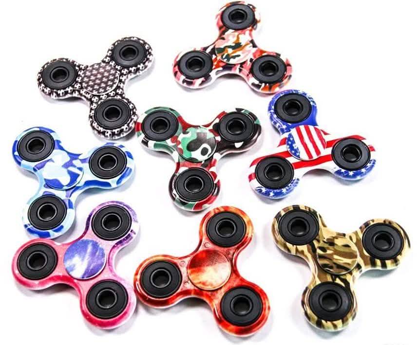 Jouet Fidget Spinner anti-stress et anxiété - Assortis