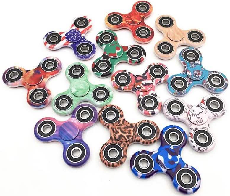 Jouet Fidget Spinner anti-stress et anxiété - Assortis