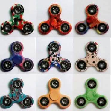 Jouet Fidget Spinner anti-stress et anxiété - Assortis