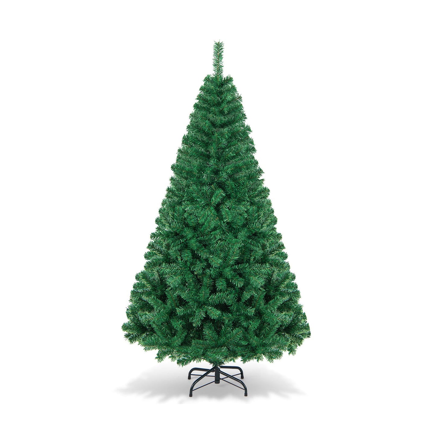 Artificial PVC Christmas Tree with Solid Metal Stand