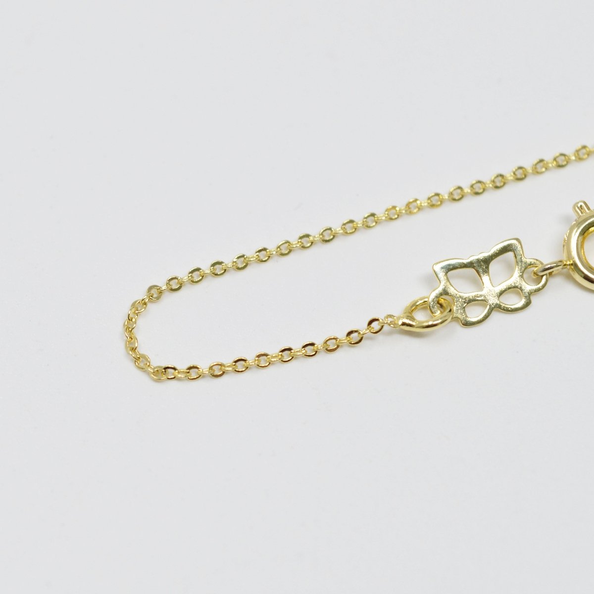 Fine Cable Chain Necklace 16 inch Chain 24K Gold Filled Necklace | WA-220 Clearance Pricing