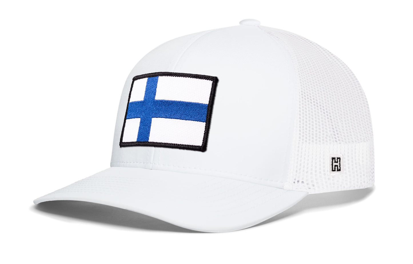Finland Flag Trucker Hat  |  Finnish Snapback