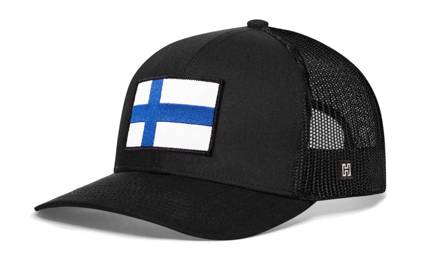 Finland Flag Trucker Hat  |  Finnish Snapback