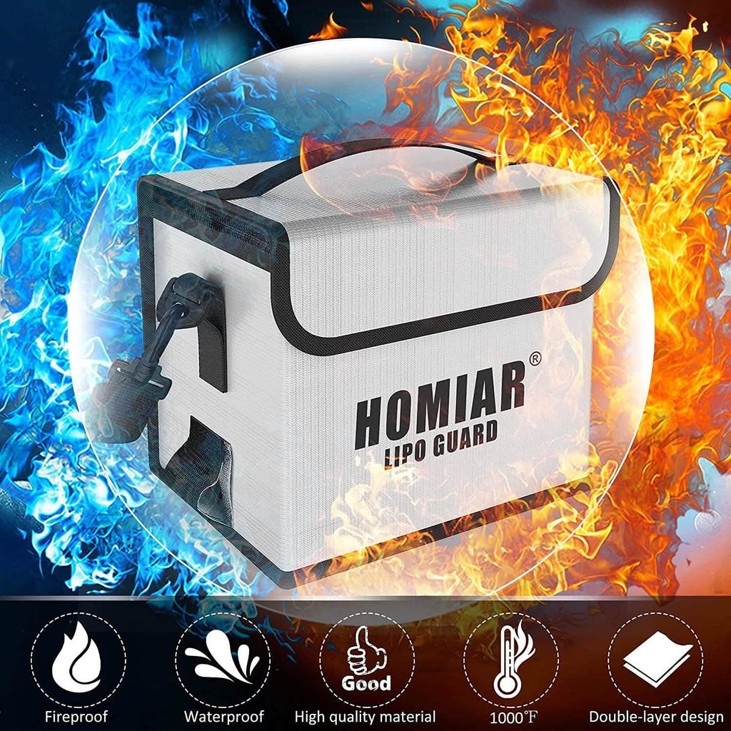 Fireproof Bag for Battery Charging Storage