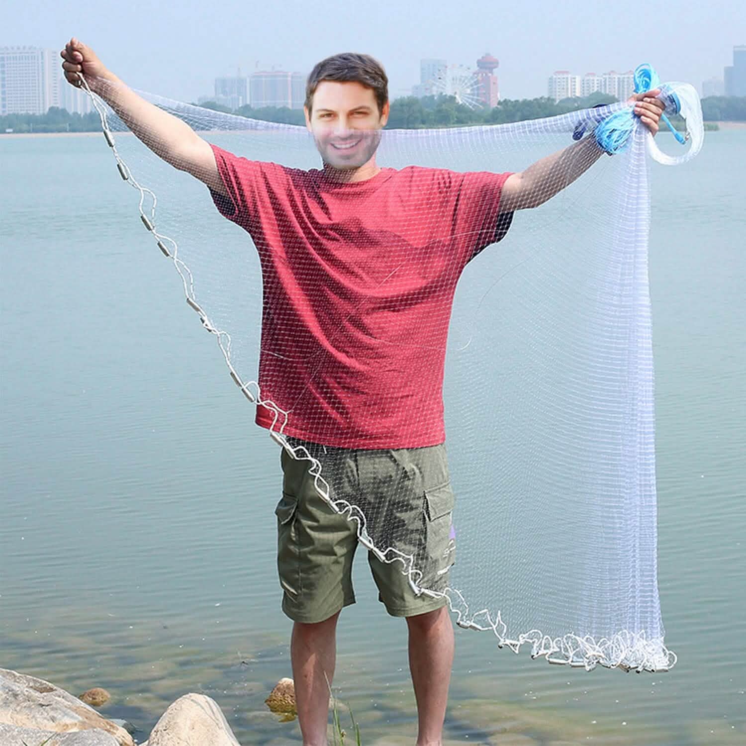 Épervier de pêche robuste