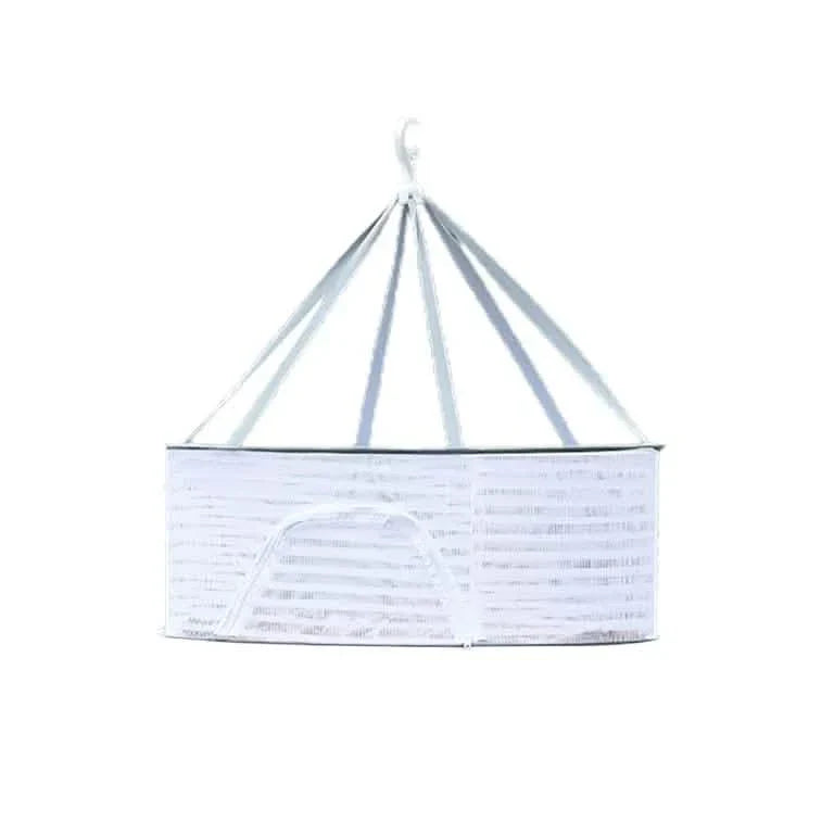 Fishing Net Hanging Dryer Bag Mesh Clothes Drying Basket Rack