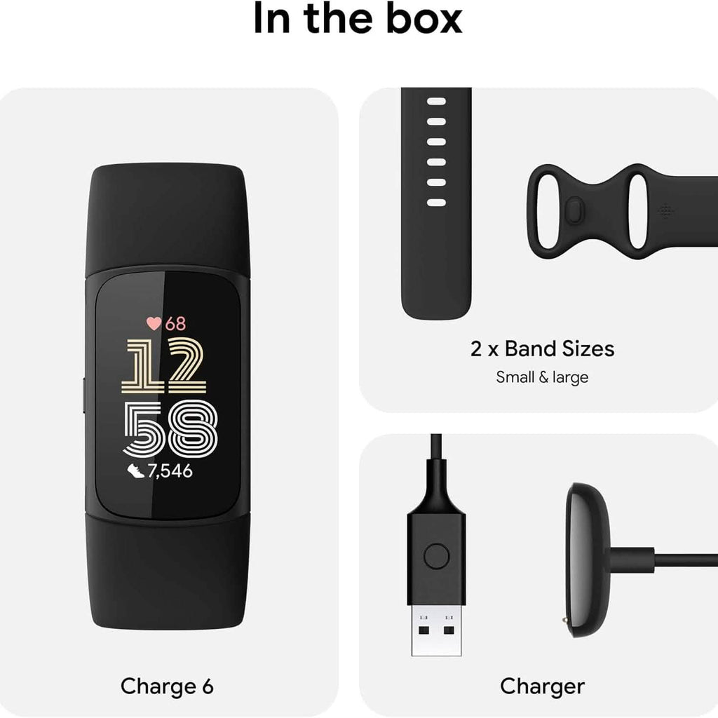 Fitbit Charge 6 Fitness Tracker  (Refurbished)