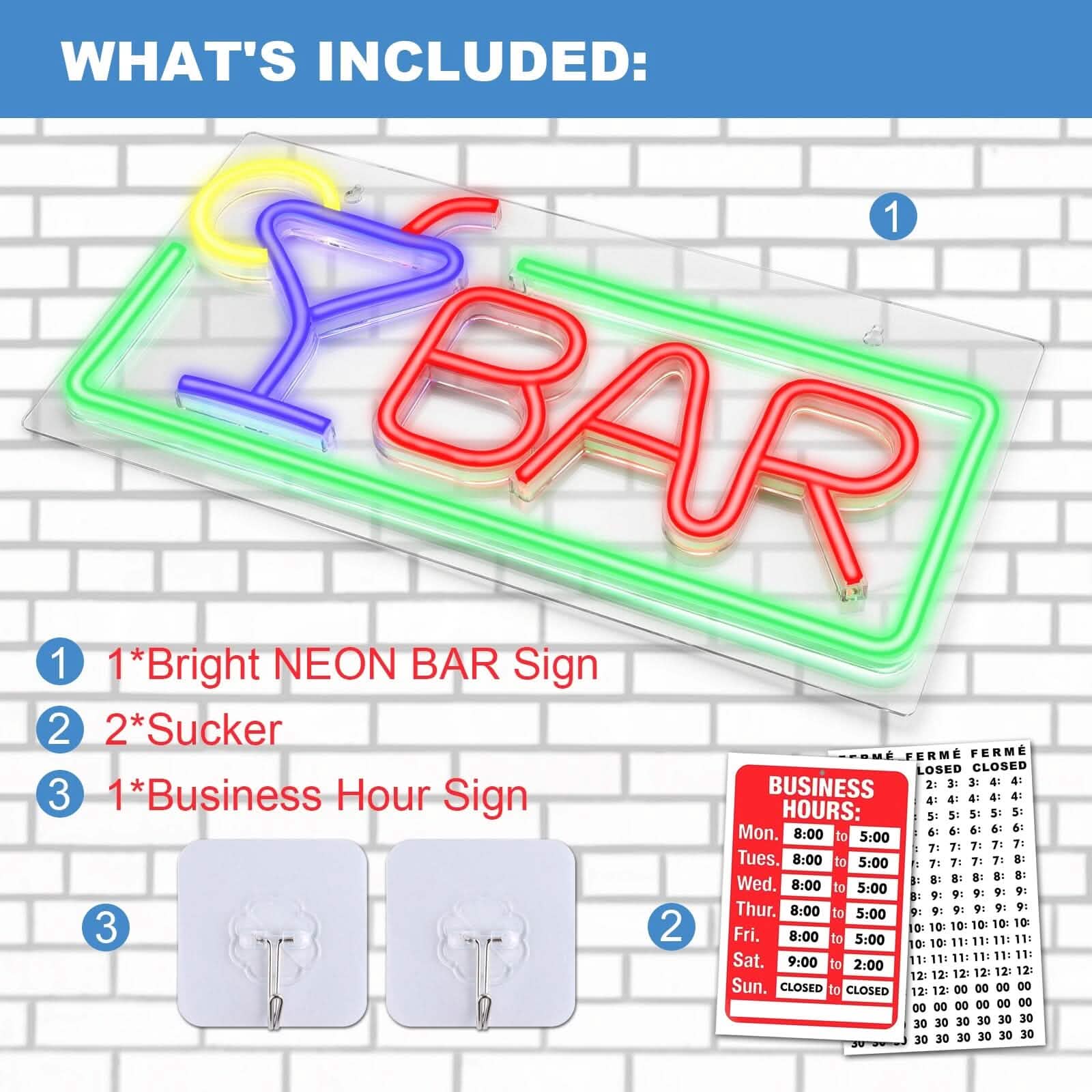 FITNATE  3D Art USB Powered LED Open Display Board Decorate