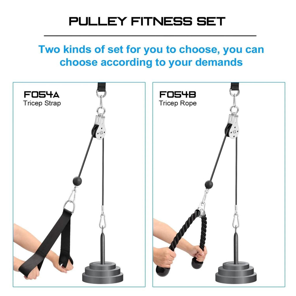 Système de Poulie de Fitness DIY pour Appareil d'Entraînement Musculaire