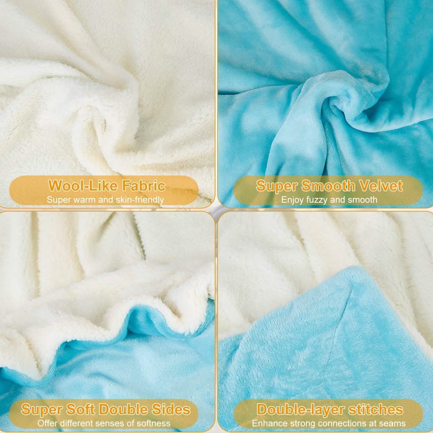 Couverture polaire en flanelle