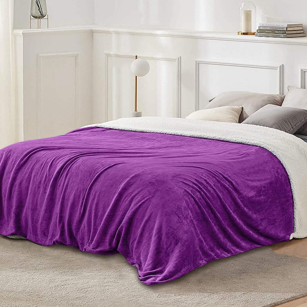 Couverture polaire en flanelle