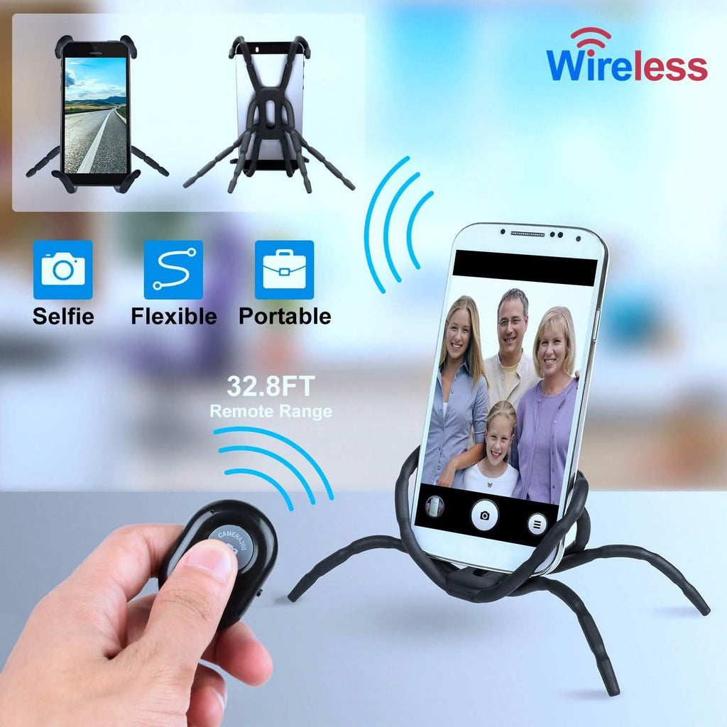 Support de téléphone araignée flexible berceau télécommandé
