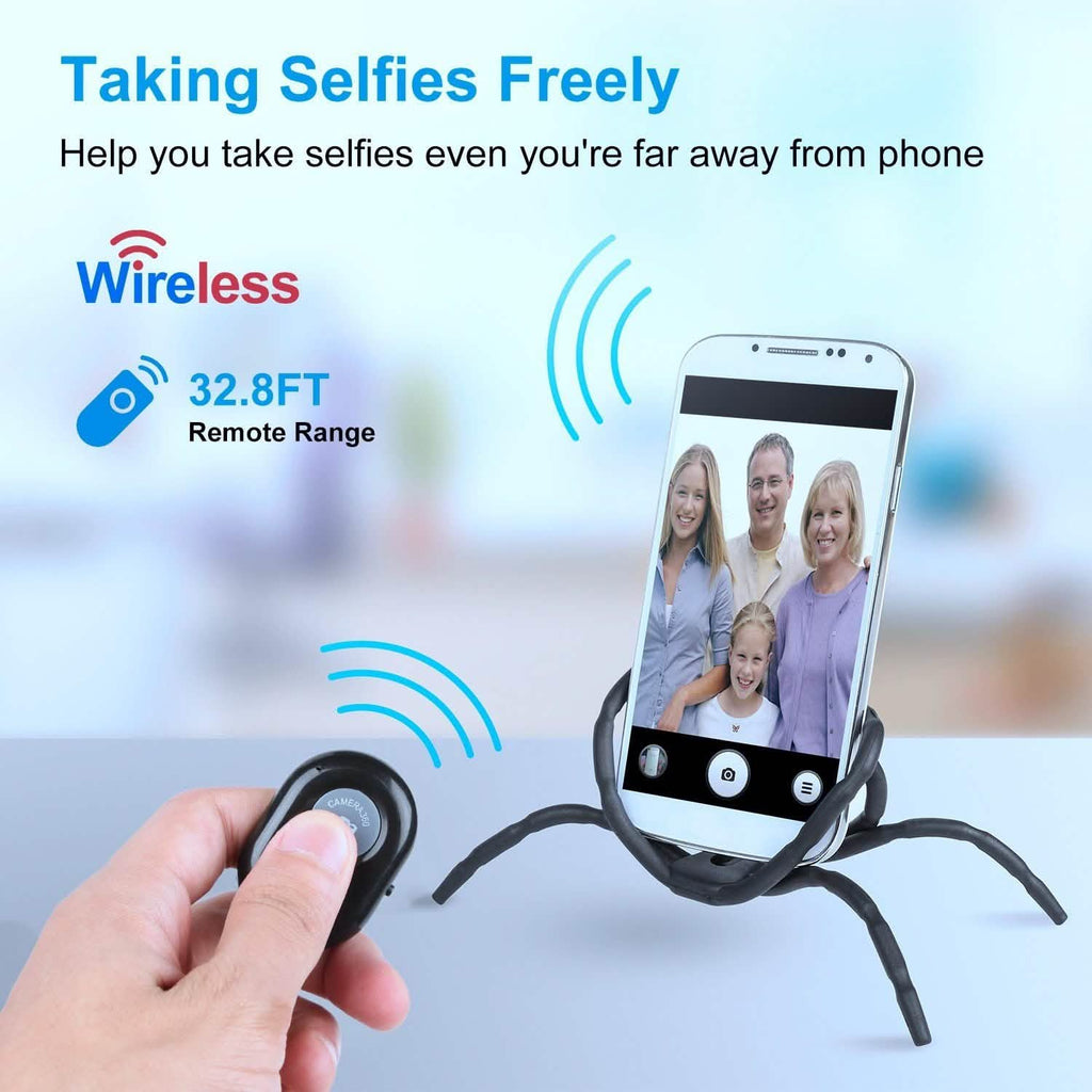 Support de téléphone araignée flexible berceau télécommandé