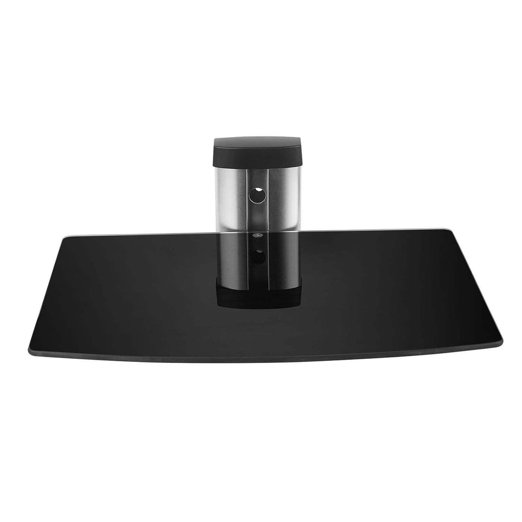 Floating Wall Mounted Strengthened Tempered Glass Shelf