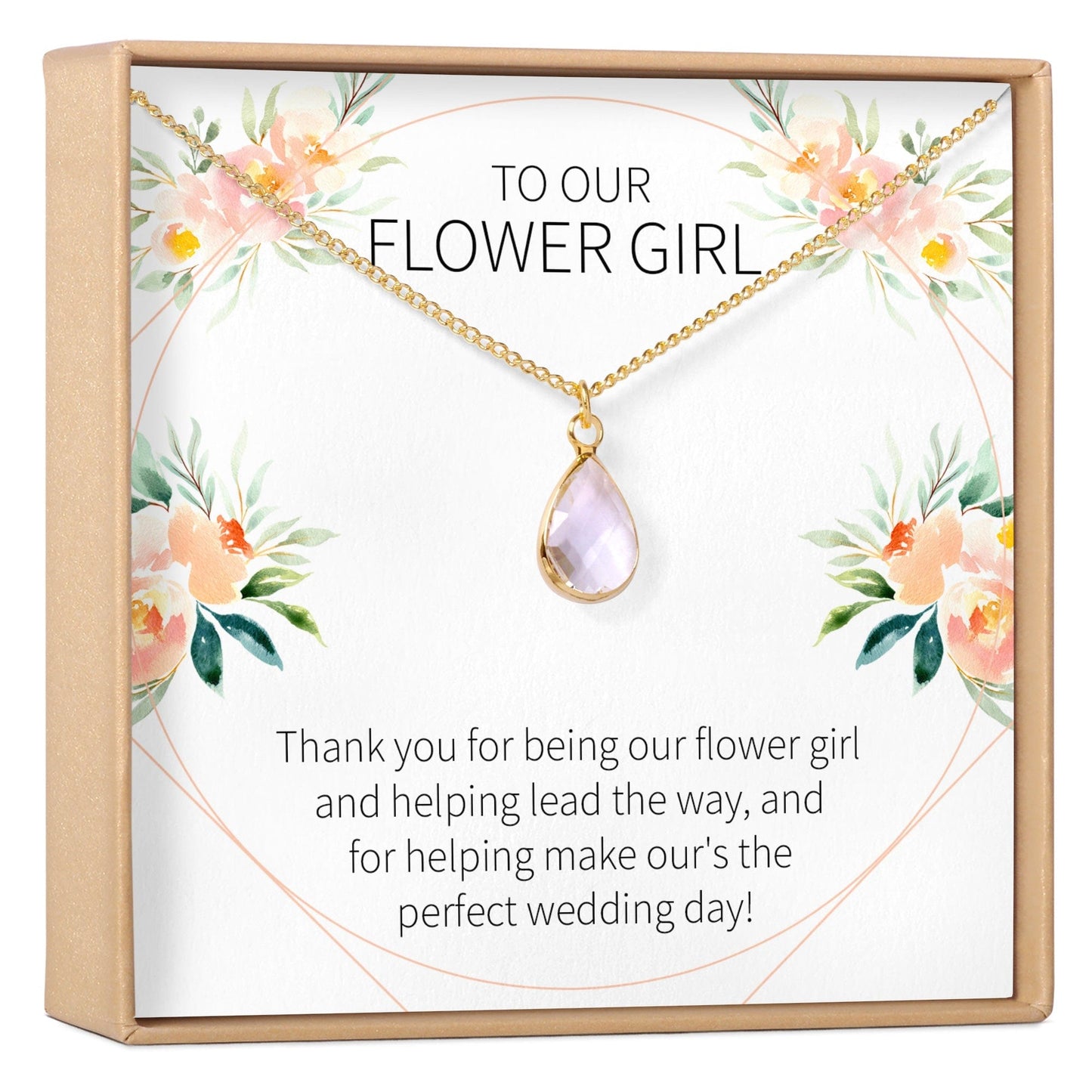 Flower Girl Necklace