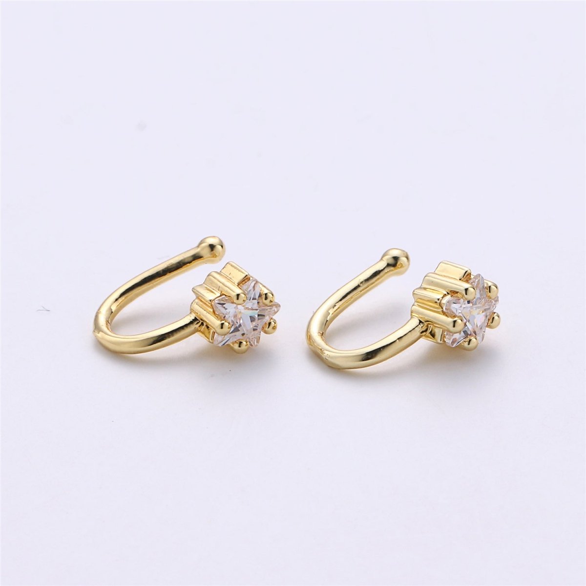 Flower Gold Filled Earcuffs - K-220