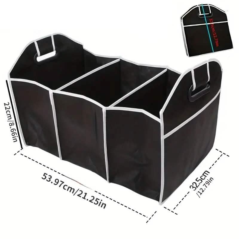Organisateur de coffre de voiture pliable en toile