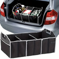 Organisateur de coffre de voiture pliable en toile