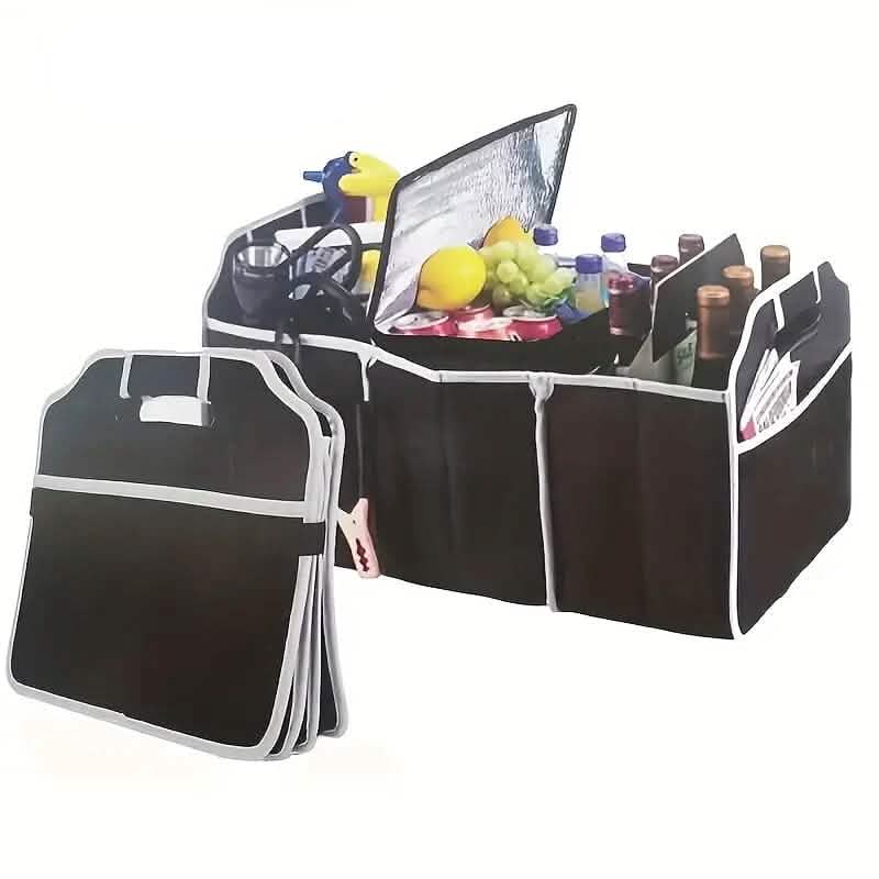 Organisateur de coffre de voiture pliable en toile